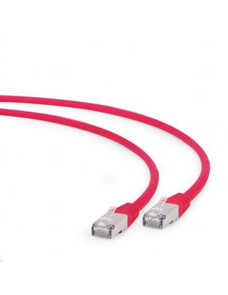 Gembird PP6A-LSZHCU-R-2M cable de red Rojo Cat6a S FTP (S-STP)