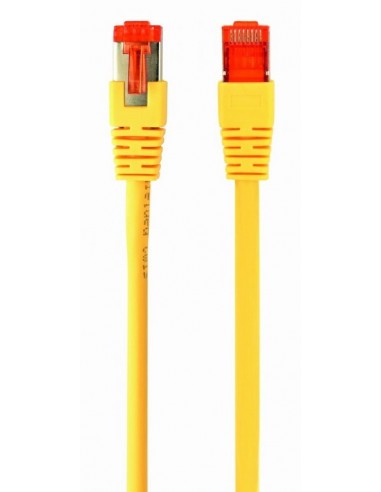 Gembird PP6A-LSZHCU-Y-3M cable de red Amarillo Cat6 S FTP (S-STP)