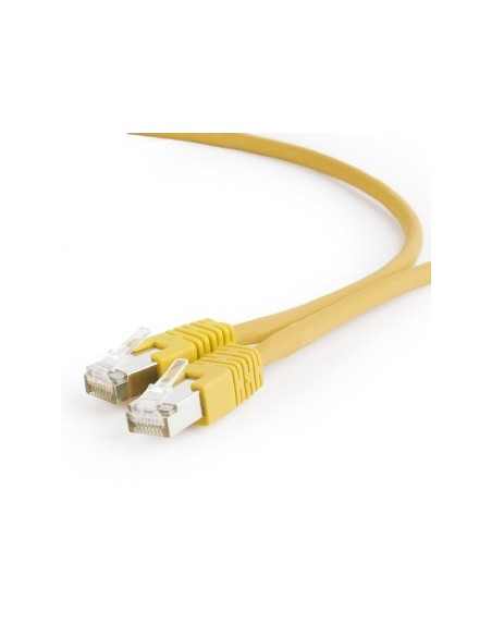 Gembird PP6A-LSZHCU-Y-3M cable de red Amarillo Cat6 S FTP (S-STP)
