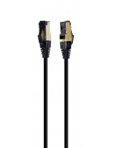 Gembird PP8-LSZHCU-BK-1.5M cable de red Negro 1,5 m Cat8 S FTP (S-STP)