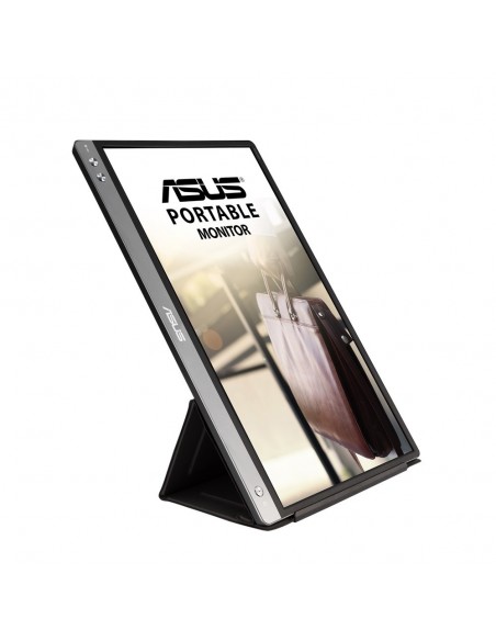 ASUS MB14AC pantalla para PC 35,6 cm (14") 1920 x 1080 Pixeles Full HD Gris