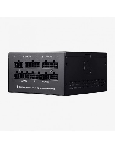 Hiditec BZX650 unidad de fuente de alimentación 650 W 20+4 pin ATX ATX Negro