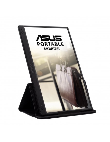 ASUS ZenScreen MB166C pantalla para PC 39,6 cm (15.6") 1920 x 1080 Pixeles Full HD LED Negro