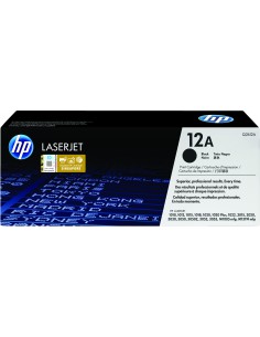 HP Cartucho de tóner original LaserJet 12A negro