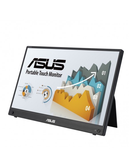ASUS ZenScreen MB16AHT pantalla para PC 39,6 cm (15.6") 1920 x 1080 Pixeles Full HD Pantalla táctil Negro