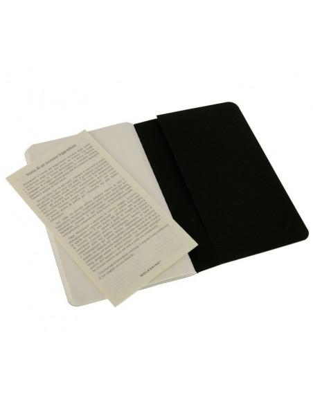 Moleskine QP313 cuaderno y block 64 hojas Negro