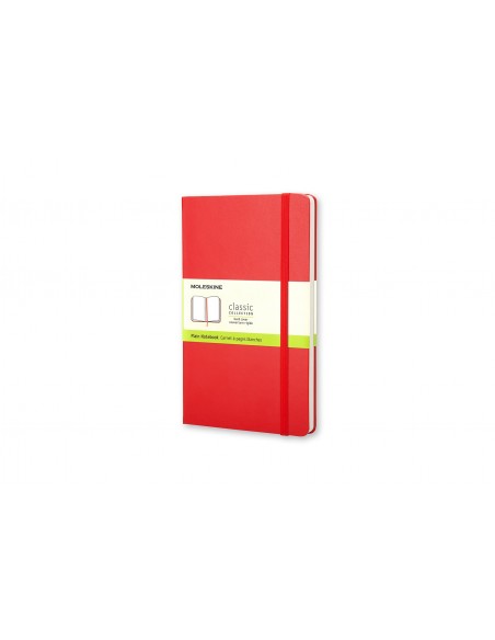 Moleskine QP062R cuaderno y block 240 hojas Rojo