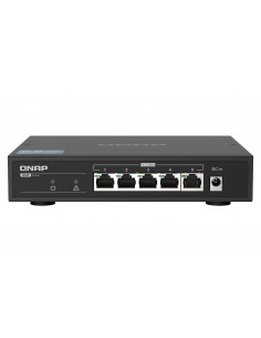 QNAP QSW-1105-5T switch No administrado Gigabit Ethernet (10 100 1000) Negro