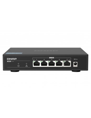 QNAP QSW-1105-5T switch No administrado Gigabit Ethernet (10 100 1000) Negro