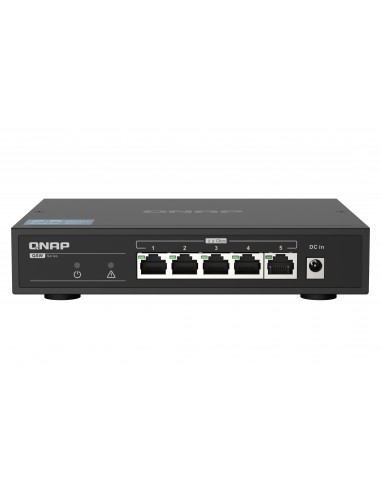 QNAP QSW-1105-5T switch No administrado Gigabit Ethernet (10 100 1000) Negro