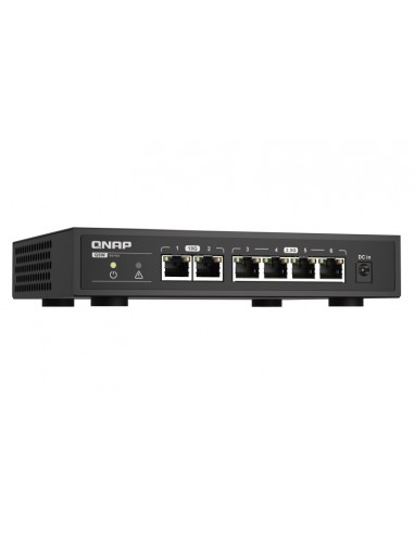 QNAP QSW-2104-2T switch No administrado 2.5G Ethernet (100 1000 2500) Negro