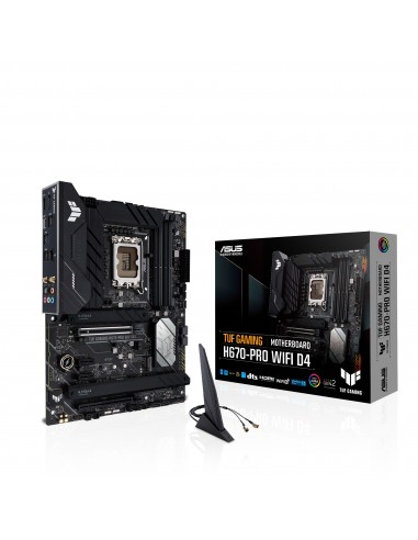 ASUS TUF GAMING H670-PRO WIFI D4 Intel H670 LGA 1700 ATX