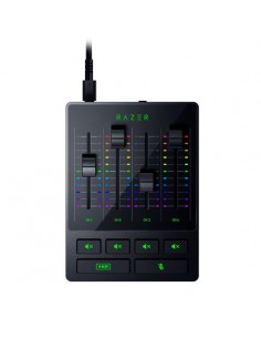 Razer RZ19-03860100-R3M1 mezclador DJ 4 canales 10 - 20000 Hz Negro
