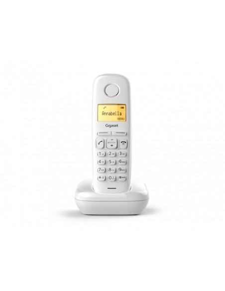 Gigaset A170 Teléfono DECT Identificador de llamadas Blanco