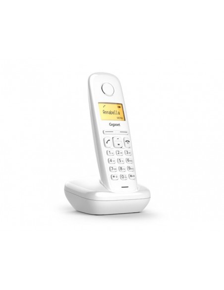 Gigaset A170 Teléfono DECT Identificador de llamadas Blanco