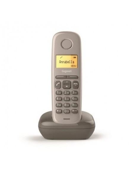 Gigaset A170 Teléfono DECT Identificador de llamadas Chocolate