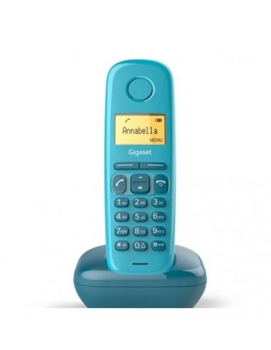 Gigaset A170 Teléfono DECT Identificador de llamadas Azul