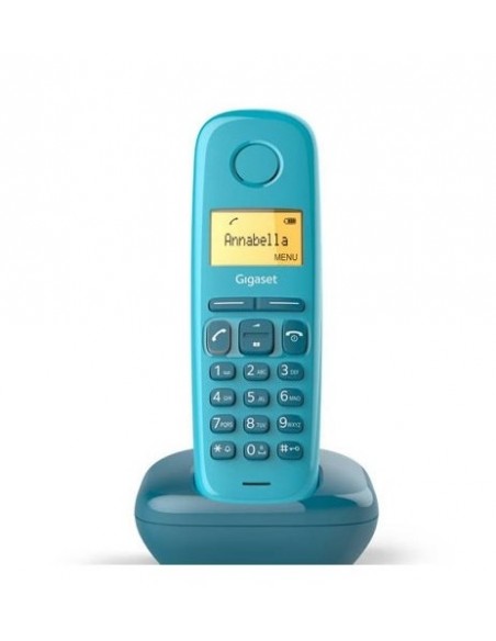 Gigaset A170 Teléfono DECT Identificador de llamadas Azul