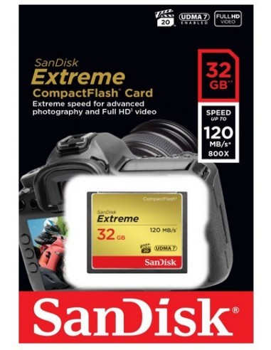 SanDisk 32GB Extreme CompactFlash