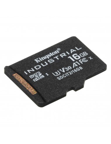 Kingston Technology Industrial 16 GB MicroSDHC UHS-I Clase 10