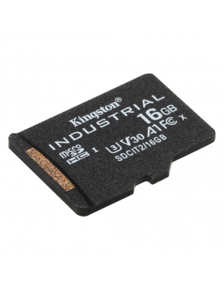 Kingston Technology Industrial 16 GB MicroSDHC UHS-I Clase 10