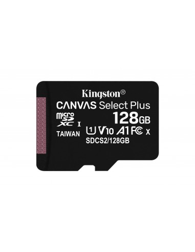 Kingston Technology Canvas Select Plus 128 GB MicroSDXC UHS-I Clase 10