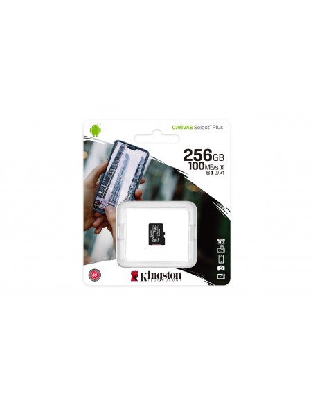 Kingston Technology Canvas Select Plus 256 GB MicroSDXC UHS-I Clase 10
