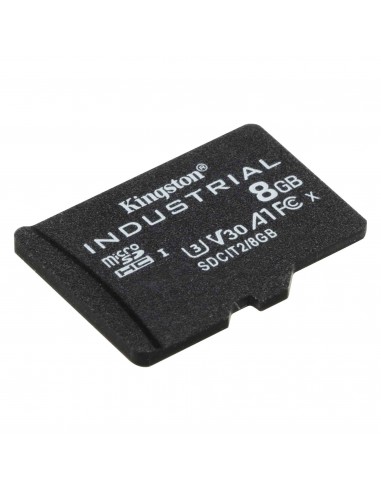 Kingston Technology Industrial 8 GB MicroSDHC UHS-I Clase 10