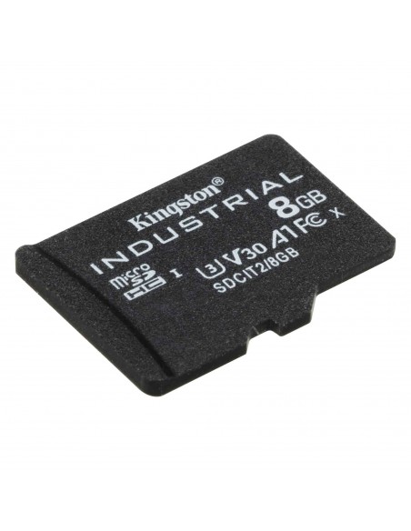 Kingston Technology Industrial 8 GB MicroSDHC UHS-I Clase 10