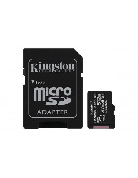 Kingston Technology Canvas Select Plus 512 GB SDXC UHS-I Clase 10