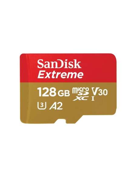 SanDisk Extreme 128 GB MicroSDXC UHS-I Clase 10