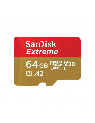 SanDisk Extreme 64 GB MicroSDXC UHS-I Clase 10