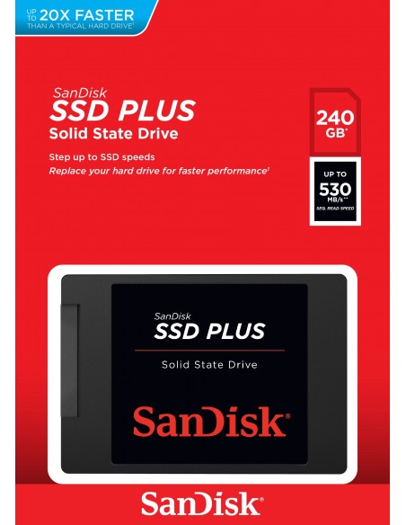 SanDisk Plus 240 GB Serial ATA III SLC