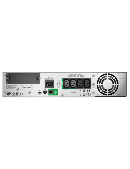 APC SMT1000RMI2UC sistema de alimentación ininterrumpida (UPS) Línea interactiva 1 kVA 700 W 4 salidas AC