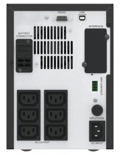APC Easy UPS SMV sistema de alimentación ininterrumpida (UPS) Línea interactiva 1 kVA 700 W 6 salidas AC 2