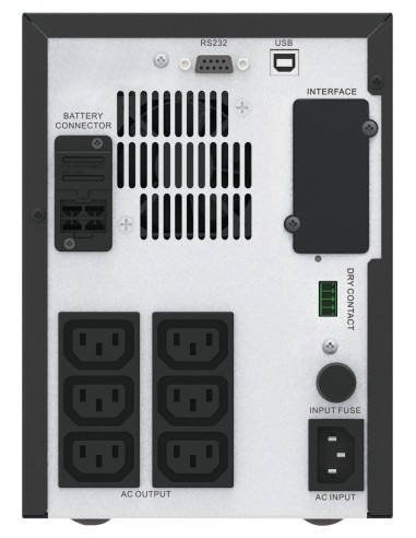 APC Easy UPS SMV sistema de alimentación ininterrumpida (UPS) Línea interactiva 1 kVA 700 W 6 salidas AC