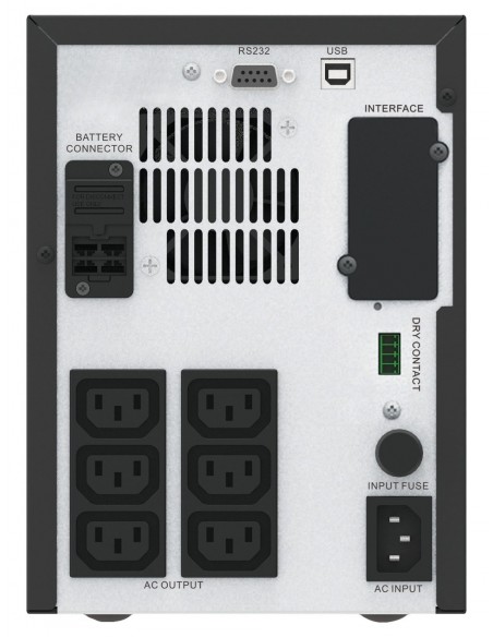 APC Easy UPS SMV sistema de alimentación ininterrumpida (UPS) Línea interactiva 1 kVA 700 W 6 salidas AC