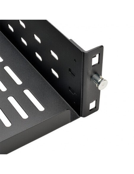 Tripp Lite SRSHELF2PTM Entrepaño Fijo para Instalación En Cantiléver Sin Herramientas En 2U (22.7 Kg [50 Lb] de Capacidad 45.7
