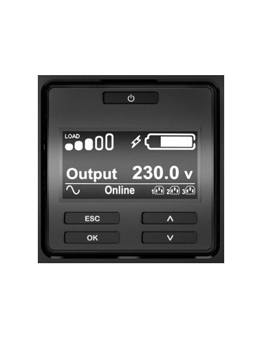 APC SRT1500RMXLI-NC sistema de alimentación ininterrumpida (UPS) Doble conversión (en línea) 1,5 kVA 1500 W