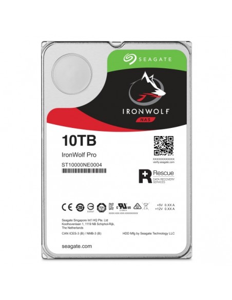 Seagate IronWolf Pro ST10000NT001 disco duro interno 3.5" 10 TB