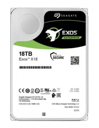 Seagate Enterprise ST18000NM004J disco duro interno 3.5" 18 TB SAS