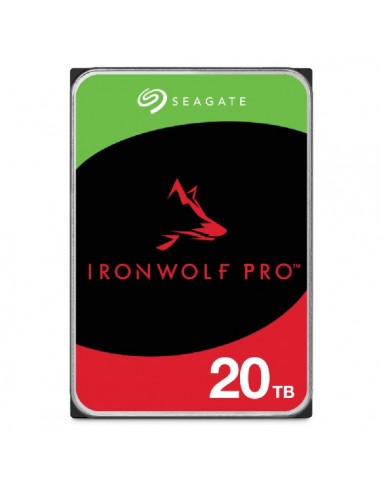 Seagate IronWolf Pro ST20000NT001 disco duro interno 3.5" 20 TB