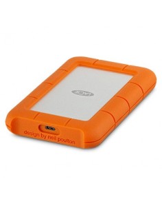 LaCie Rugged USB-C disco duro externo 4 TB Naranja, Plata