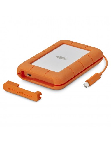 LaCie Rugged USB-C disco duro externo 5 TB Gris, Amarillo