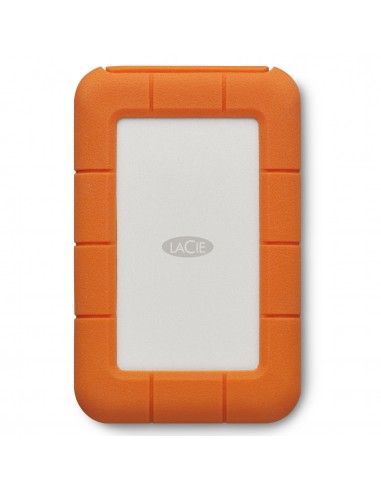 LaCie Rugged USB-C disco duro externo 5 TB Gris, Amarillo