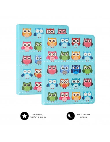 SUBBLIM Funda Tablet Universal TRENDY CASE OWLS 10.1"