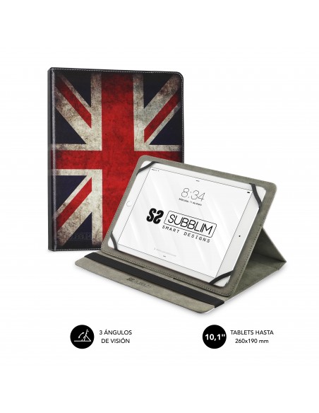 SUBBLIM Funda Tablet Universal TRENDY CASE ENGLAND 10.1" SUBBLIM Funda Tablet Universal TRENDY CASE ENGLAND 10.1"