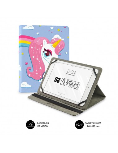 SUBBLIM Funda Tablet Universal TRENDY CASE UNICORN 10.1"