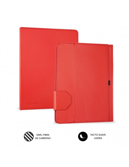 SUBBLIM Funda con Teclado Micro USB - USB C KEYTAB PRO USB 10,1" Red SUBBLIM Funda con Teclado Micro USB - USB C KEYTAB PRO USB 10,1" Red