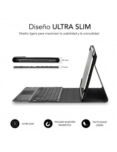 SUBBLIM Funda con Teclado KEYTAB PRO BLUETOOTH 10,1" TOUCHPAD Black 2